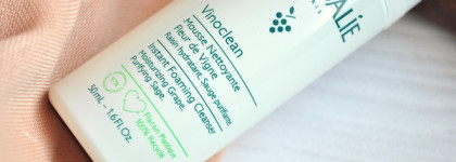 Caudalie Vinoclean: очищающий мусс и гидрофильное масло