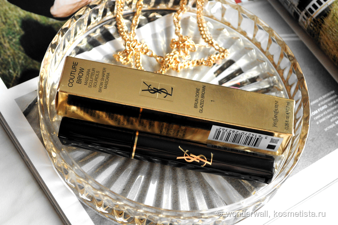 Тушь для бровей Yves Saint Laurent Сouture Brow Mascara № 01 Brun Dore ...