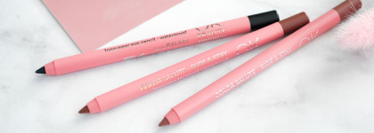 OK Beauty: карандаши для глаз и губ OK Beauty Color Salute Slide&Stay в оттенках Galaxy, Millenium и Urania