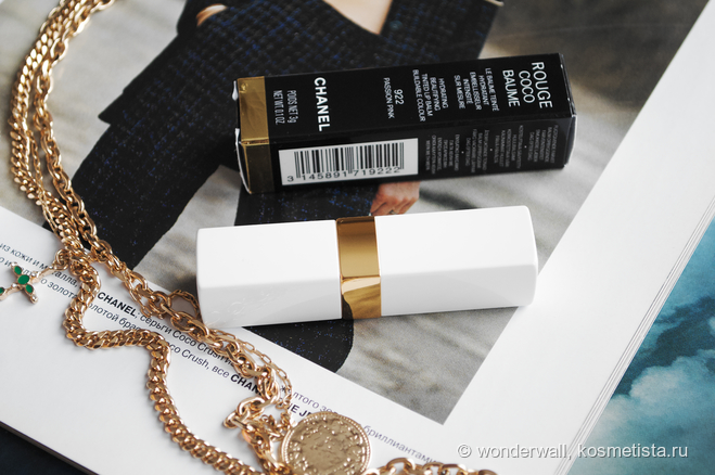 Увлажняющий бальзам-тинт Chanel Rouge Coco Baume 922 Passion Pink