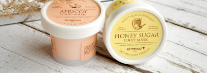 Skinfood: маски для лица Apricot Food Mask и Honey Sugar Food Mask