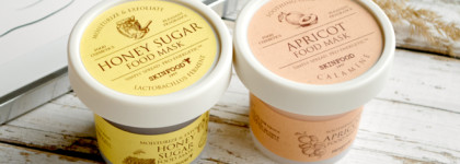 Skinfood: маски для лица Apricot Food Mask и Honey Sugar Food Mask