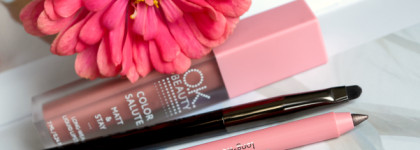 O.K. Beauty: помада и карандаш Color Salute и кисть для проработки макияжа