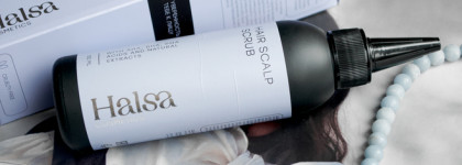 Halsa: пилинг для кожи головы и крем-спрей