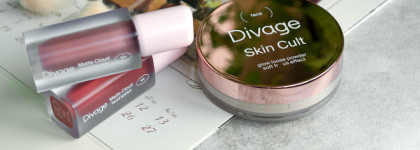 Divage: рассыпчатая пудра Skin Cult Glow Loose Powder и помады Matte Cloud Liquid Lipstick