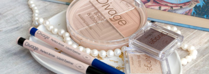 Divage: подводки для глаз, тени для век и палетка для лица