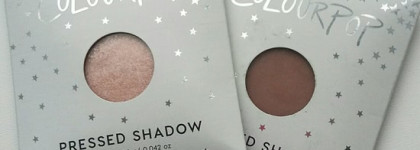 Сухие прессованные тени от Colourpop Pressed shadow в оттенках Made to last и Liar liar