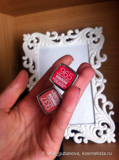 Одни из лучших помад в массмаркете - Maybelline Сolor Sensational