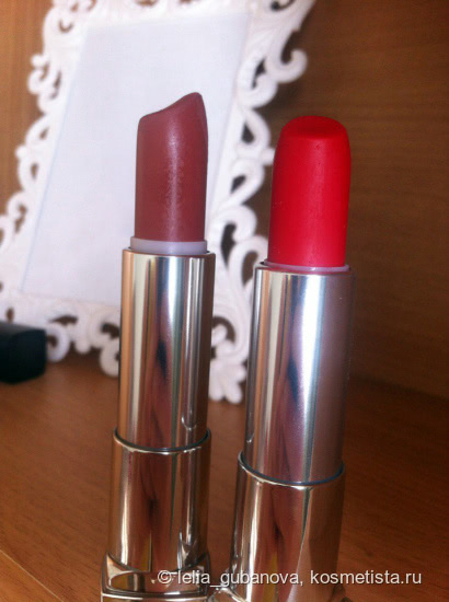 Одни из лучших помад в массмаркете - Maybelline Сolor Sensational