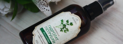 Гидролат петрушки от Клеоны - природный тоник и альтернатива термальной воде