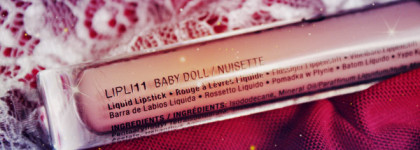 Жидкая матовая помада Lingerie от Nyx в оттенке Baby Doll -  "нижнее белье", которое мне стыдно надевать