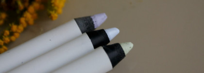 Neon Lights... Карандаши для глаз Nyx Faux Whites Eye Brightener в оттенках 08 White smoke, 05 Baby Powder и 06 Honeydew