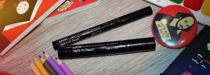 Что вы такое?! Back to school с новой коллекцией лайнеров That's the Point от Nyx. 02 Super Edgy и 03 A Bit Edgy