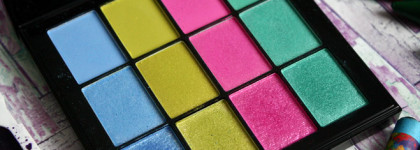 Палетка теней Nyx Ultimate Multi Finish в оттенке Electric 05: использовать только в порыве вдохновения