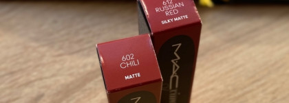 Мои красные помады MAC в оттенках Russian Red и Chili