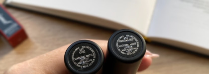 Мои красные помады MAC в оттенках Russian Red и Chili