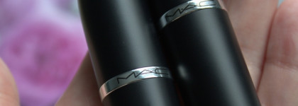 Помады MAC macximal matte lipstick в оттенках Twig Twist и Go Retro