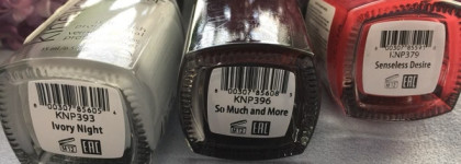 Гелевые лаки SolarGel Polish от Kinetics, рассматриваем оттенки № 393, № 379 и № 396