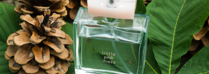 Avon Little pink dress. Цветочный гербарий и соленая икра