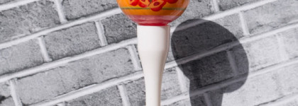 Жидкая помада-тинт Chupa Chups Lip Locker, оттенок Peach Персик