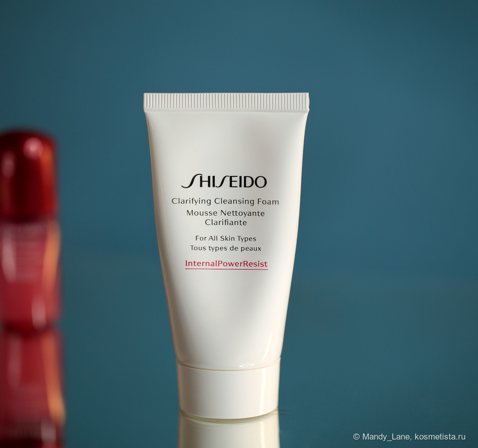 Универсальная очищающая пенка Siseido internal power resist