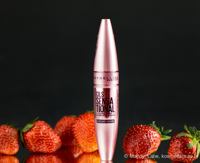 Тушь Maybelline Lash Sensational в оттенке Коричневый Бургунди ...