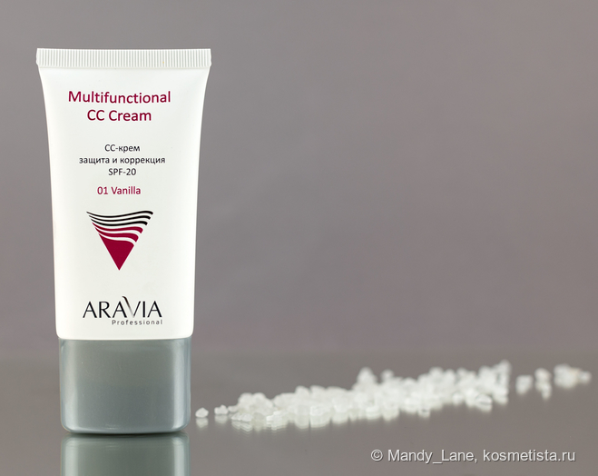 Защитный CC крем Spf-20 Multifunctional CC Cream Aravia Professional ...