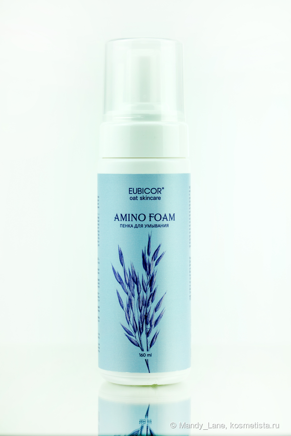 Мягкая Пенка для умывания с аминокислотами Amino Foam Eubicor Oat Skincare