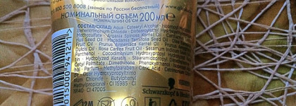 Маска для волос Gliss Kur Oil Nutritive