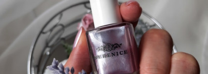 Жемчужная лаванда (Berenice oxygen nail lacquer 68 Lilac pearl) и намек на нее (Kapous nails Hilac polish 2184 Шелковая роза)