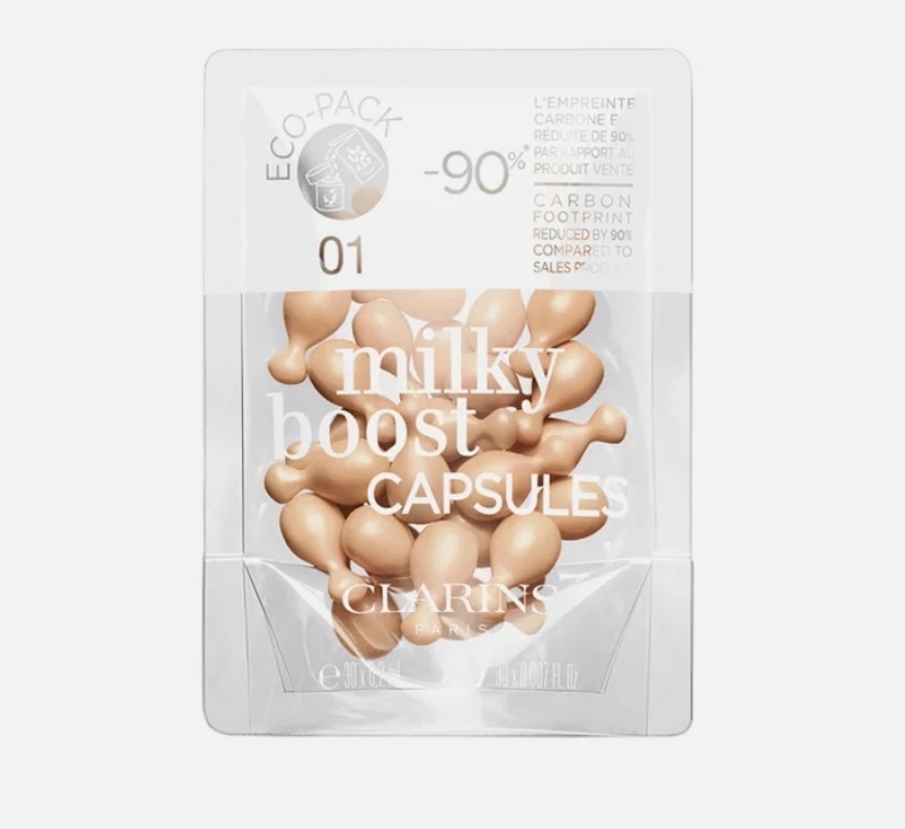 CLARINS milky boost capsules