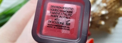 Лучшее из люкса: Жидкая помада-мусс Devotion от Dolce & Gabbana в оттенке 405 Devozione