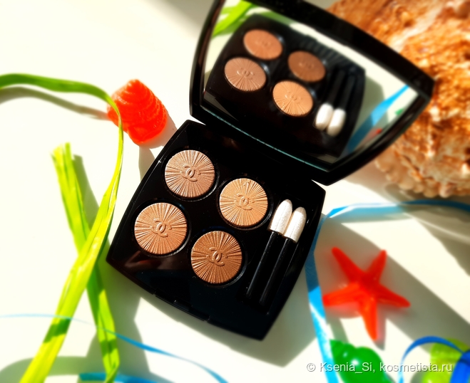 Лучшее из люкса: Chanel Les 4 Ombres № 747 mediterraneen