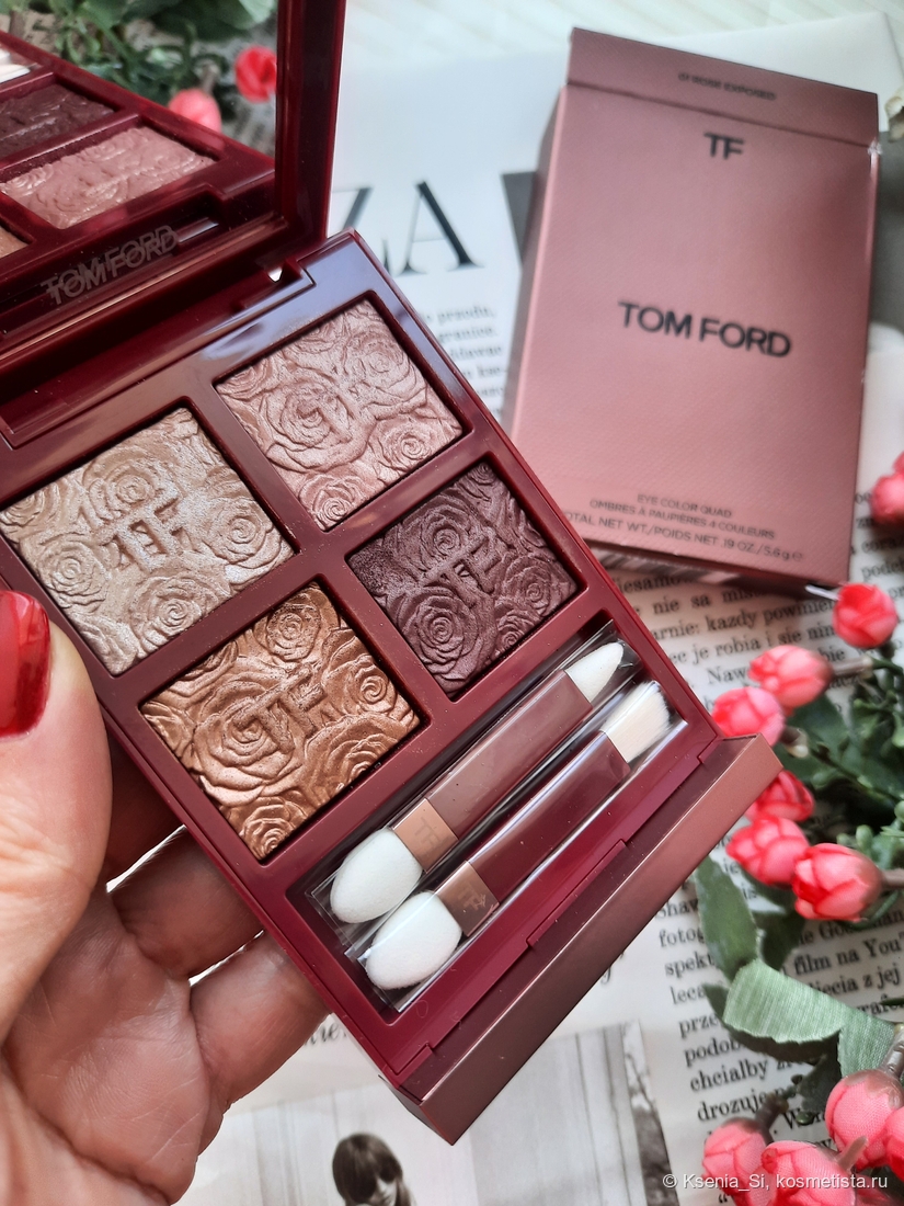 Tom Ford #01 Rose Exposed Eye Color Quad