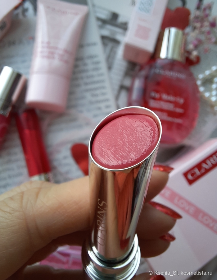 Clarins Lip Oil Balm Valentine's Day Spring 2026 #08 Rosy Kiss