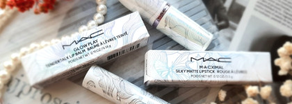 Mac Cosmetics: Macximal Matte Lipstick #Whirl и Glow play tendertalk lip balm #Smile