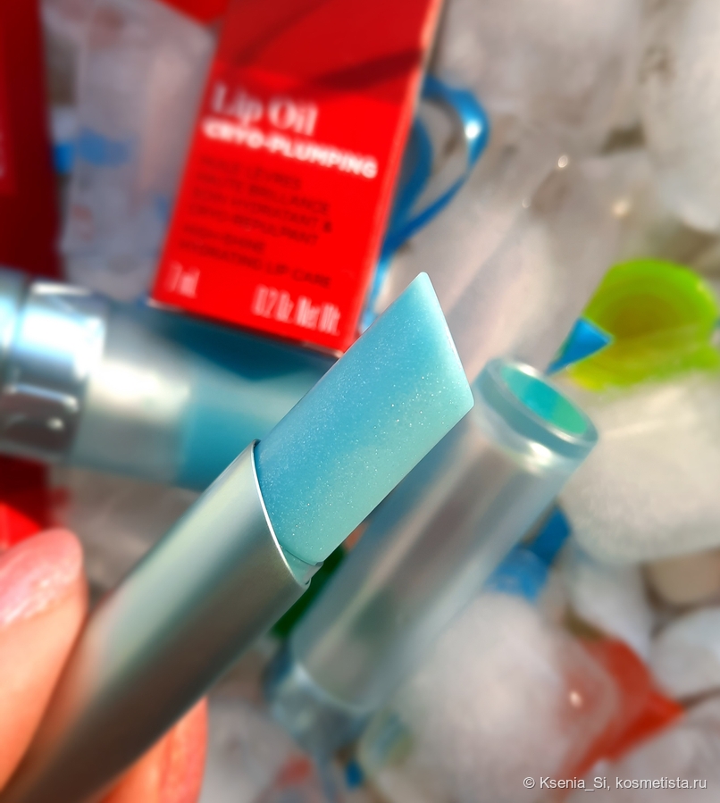 Clarins Lip Oil Balm Cryo 00 Cryo- Mint