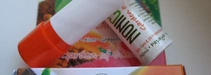 Органический «Райский Пунш» для губ NoniCare Lip balm with UV filter