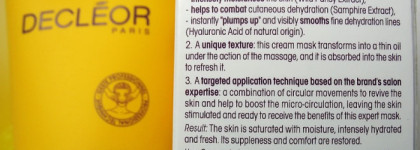 Когда кожа просит пить: Ультра-увлажняющая Эксперт-Маска Decleor Hydra Floral Multi-Protection Ultra-moisturising & plumping expert mask