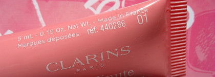Блистаем с пользой для губ:  Clarins Eclat Minute Instant Light Natural Lip Perfector #01 Rose shimmer