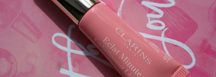 Блистаем с пользой для губ:  Clarins Eclat Minute Instant Light Natural Lip Perfector #01 Rose shimmer