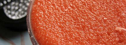 Просто объедение! Клубничный сахарный скраб от горьких мыслей Fraga Liquet от Laboratorium