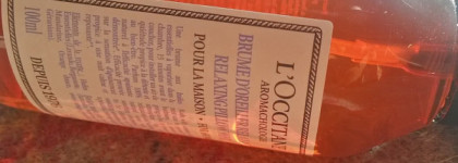 Спи, моя радость, усни… Расслабляющий ароматический спрей L'Occitane Aromachologie Relaxing Pillow Mist