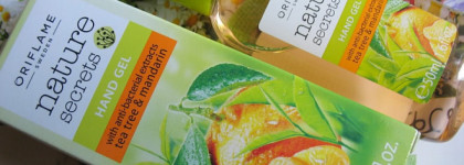 Всегда приходит на помощь: Антибактериальный гель для рук «Чайное дерево и мандарин» Oriflame Nature Secrets Hand Gel with anti-bacterial extracts tea tree & mandarin