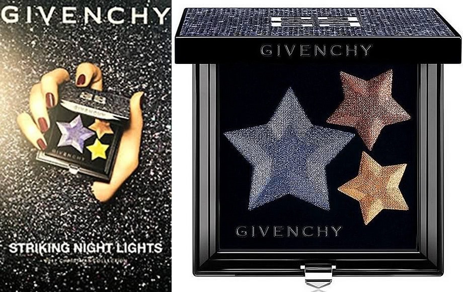 Givenchy: Рождественская коллекция макияжа Striking Night Lights Christmas Holiday 2017