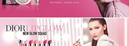 Вести с полей и живые свотчи: Dior Glow Addict MakeUp Collection Spring 2018