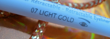 Водостойкий карандаш для глаз Givenchy Khol Couture Waterproof Retractable Eyeliner #07 Light Gold из коллекции Couture Outlines Spring 2018