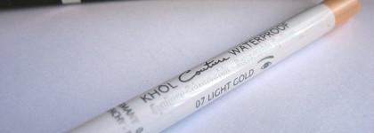 Водостойкий карандаш для глаз Givenchy Khol Couture Waterproof Retractable Eyeliner #07 Light Gold из коллекции Couture Outlines Spring 2018