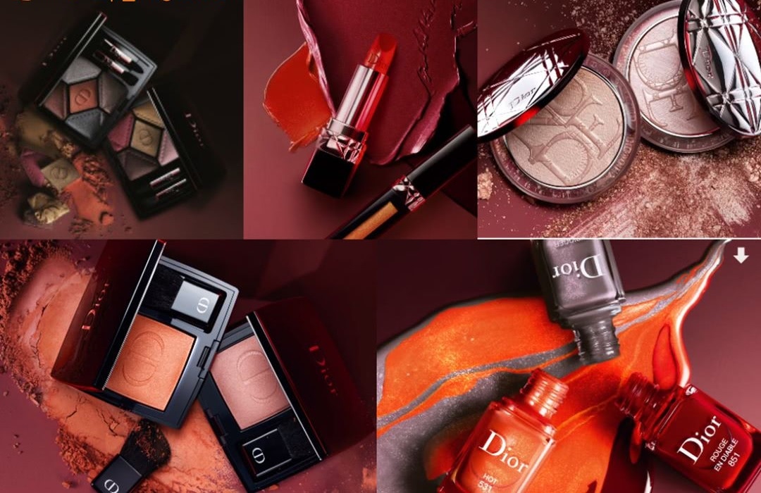 Осенняя коллекция макияжа от dior