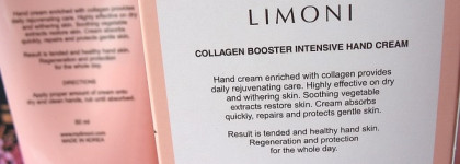 Доступная люксовая роскошь для нежных прикосновений: Крем для рук с коллагеном Limoni Collagen Booster Intensive Hand Cream